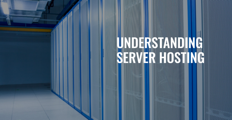 An image to Illustrate: what is server hosting